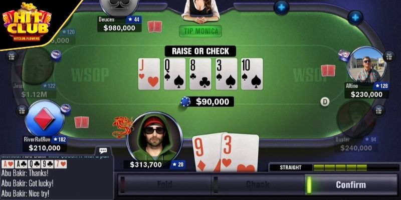 Tham gia cược Poker với sự tự tin cao nhất